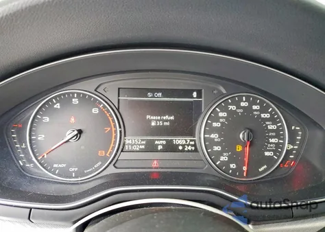 2017 Audi A4 Premium из США, поврежденный, VIN WAUANAF45HN021413